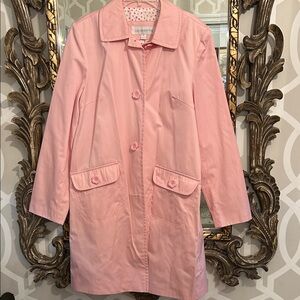 Liz Claiborne Blush Pink Trench Coat